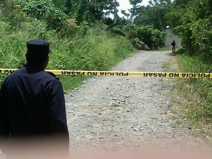 Policía en zona rural