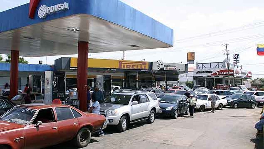 Venezuela reporta falta de combustibles