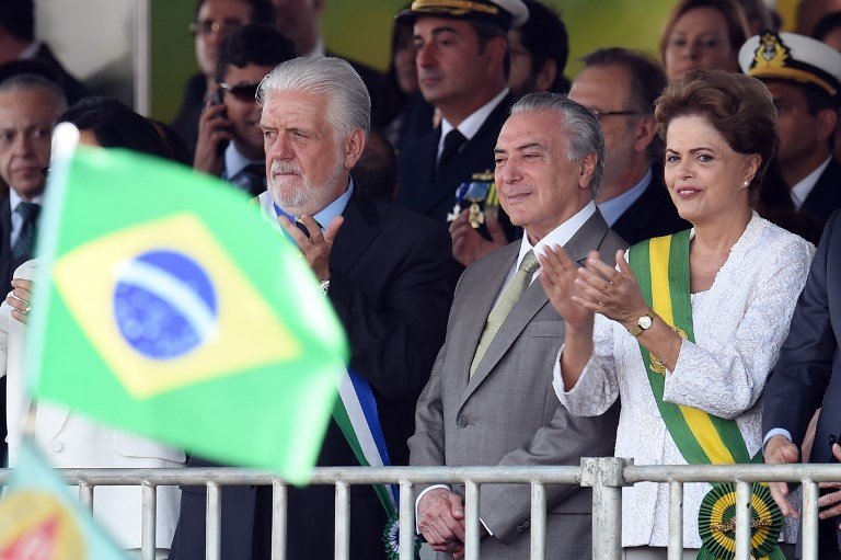 Michel Temer y Dilma Rousseff