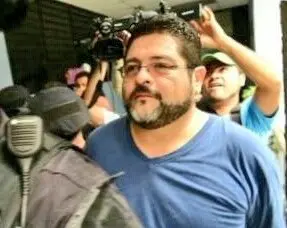 Rodil Hernández a su llegada a tribunales