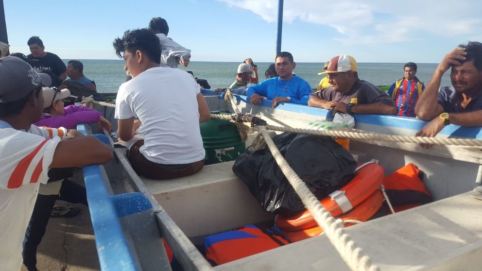 Pescadores desaparecidos en el Puerto
