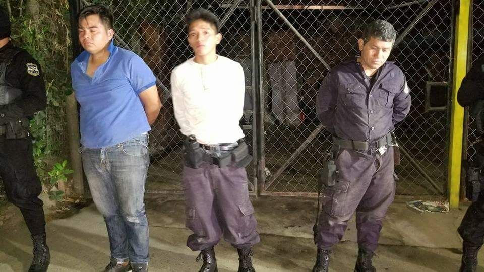 Falsos policías detenidos en Apopa