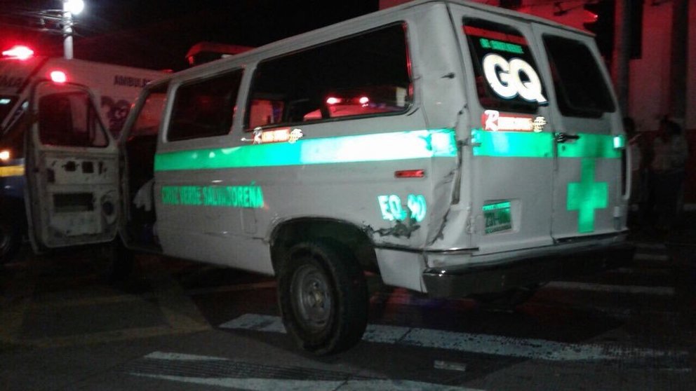 Accidente de ambulancia de Cruz Verde