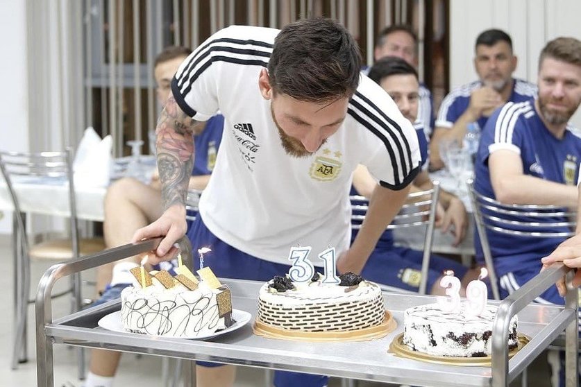 cumpleaños Messi