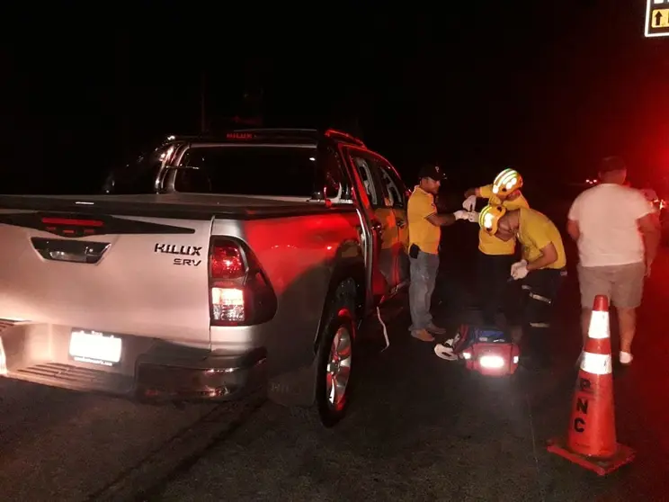 accidente en el salitre