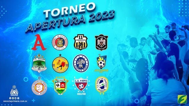 Primera División de Fútbol de El Salvador. Apertura 2023.