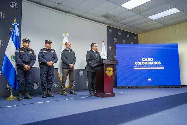 Fiscalía caso Colombianos
