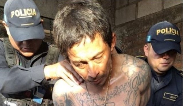 Denis Mercedes Estrada, alias Slow, Chino y Sparky, Barrio 18, detenido en Guatemala y deportado