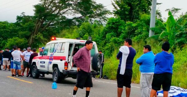 Accidente aficionado de Alianza
