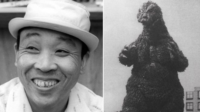Haruo Nakajima, actor que personificó a Godzilla Haruo Nakajima, actor que personificó a Godzilla