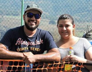 Geovany Bruno y Blanca Lopez