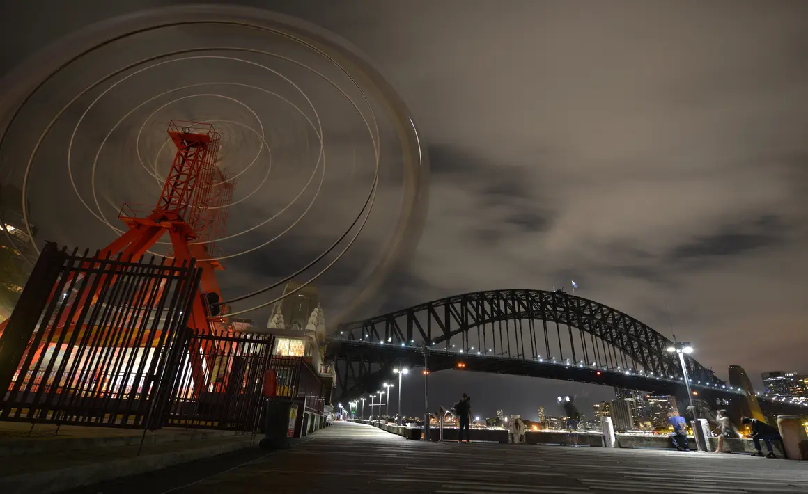 As&iacute; luci&oacute; el ferri en Luna Park, Australia