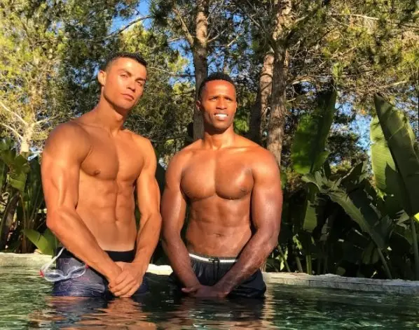 Cristiano Ronaldo de vacaciones