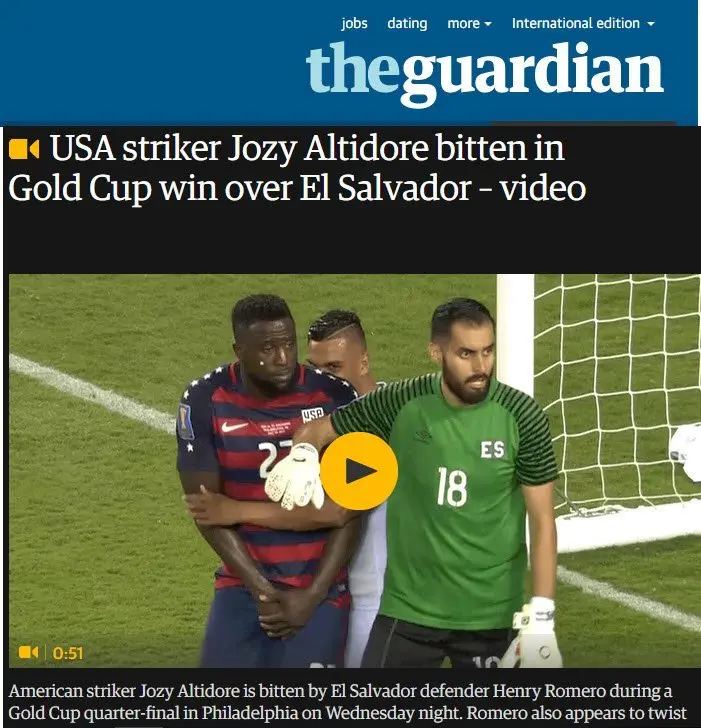 Mordida de Henry Romero