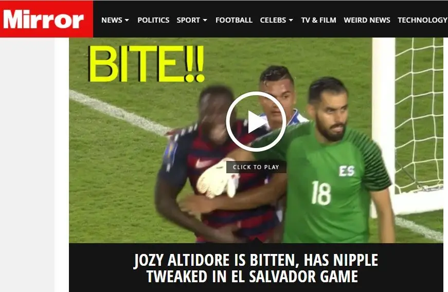 Mordida de Henry Romero