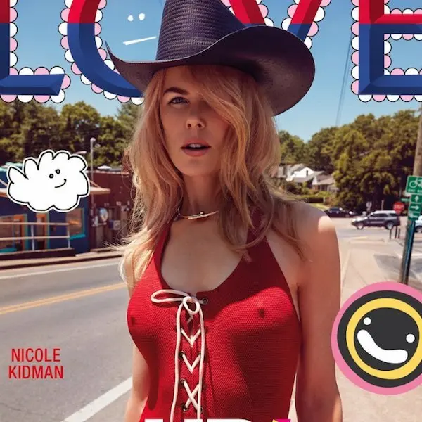 Nicole Kidman para la revista Love