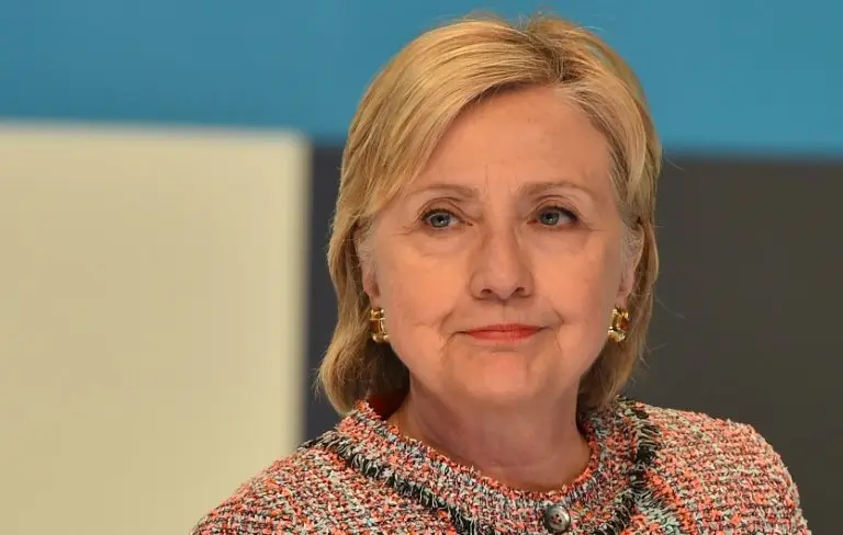 <p>La candidata estadounidense a la presidencia dem&oacute;crata Hillary Clinton el 28 de junio de 2016 en Neuehouse en Hollywood</p>