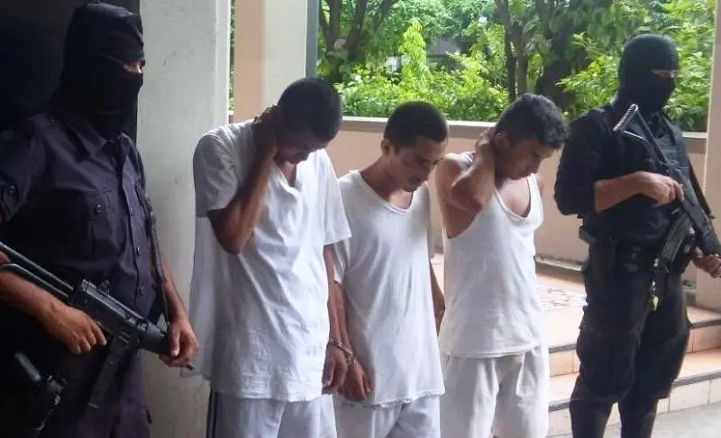 Pandilleros a la c&aacute;rcel por homicidio de sargento en Verapaz