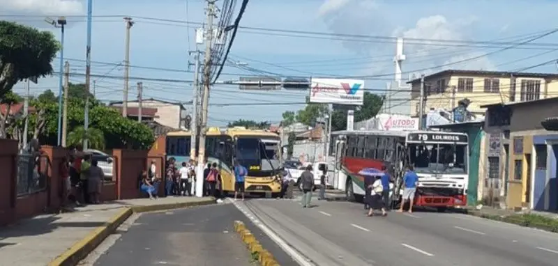 Accidente buses