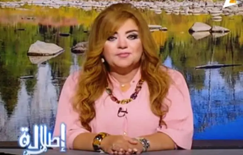 Presentadora egipcia gorda