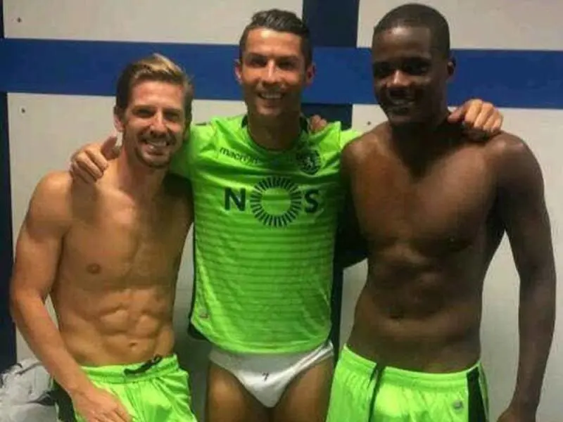 Cristiano en calzoncillo