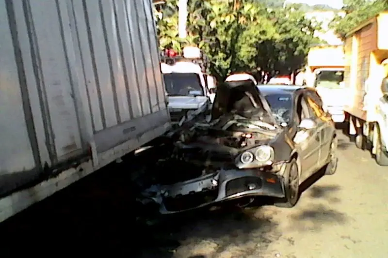 Accidente en Santa Elena