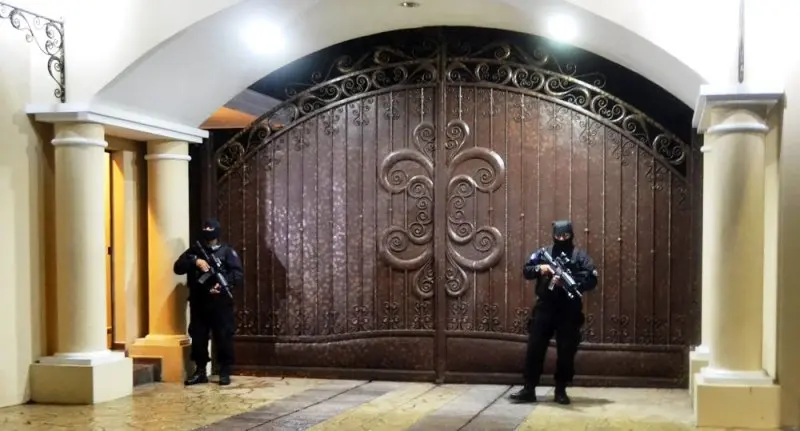 Casa de expresidente Saca en Linda Vista/ Foto Jahir Mart&iacute;nez.