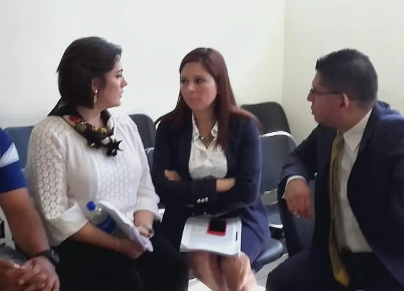 Claudia Herrera en juicio