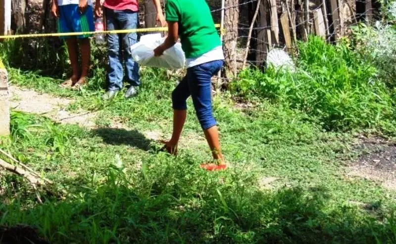 beb&eacute; fosa s&eacute;ptica