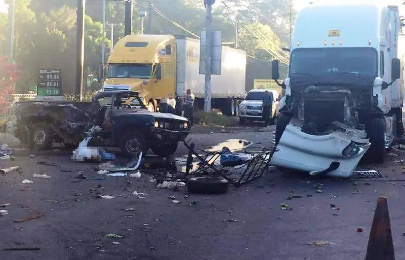 accidente san miguel