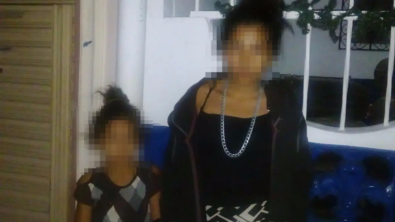 ni&ntilde;as abandonadas en Cojute