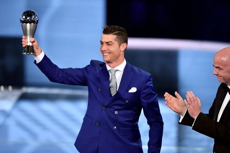 CR7 gana premio Best