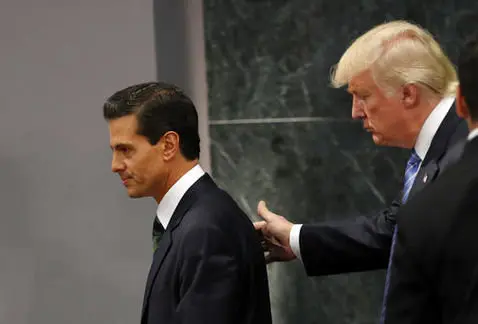 trump pe&ntilde;a nieto