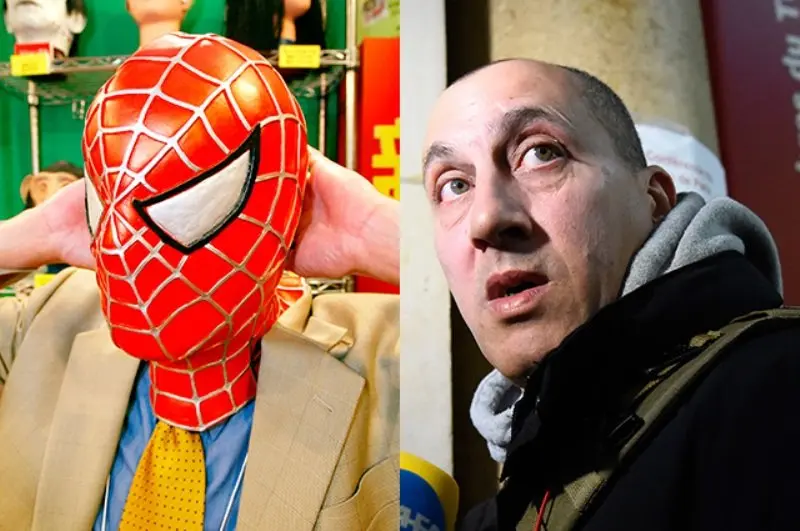 Ladron apodado Hombre Ara&ntilde;a