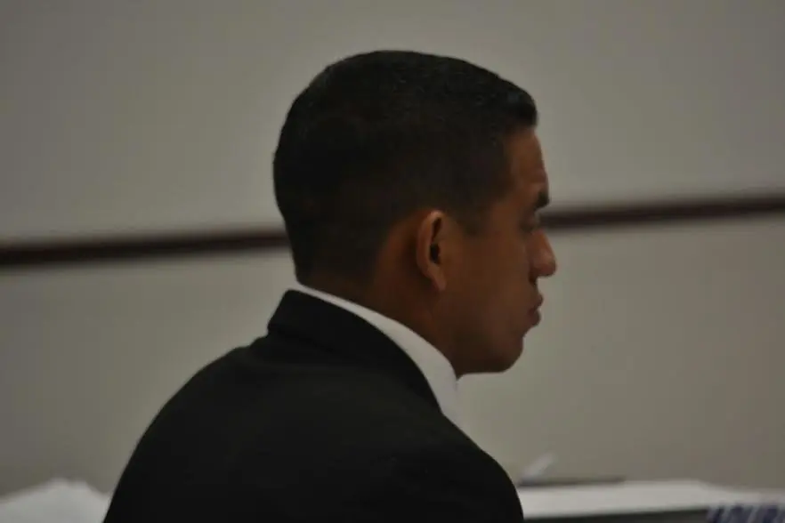 Lisandro Mois&eacute;s S&aacute;nchez Vigil, jefe del Batall&oacute;n Presidencial