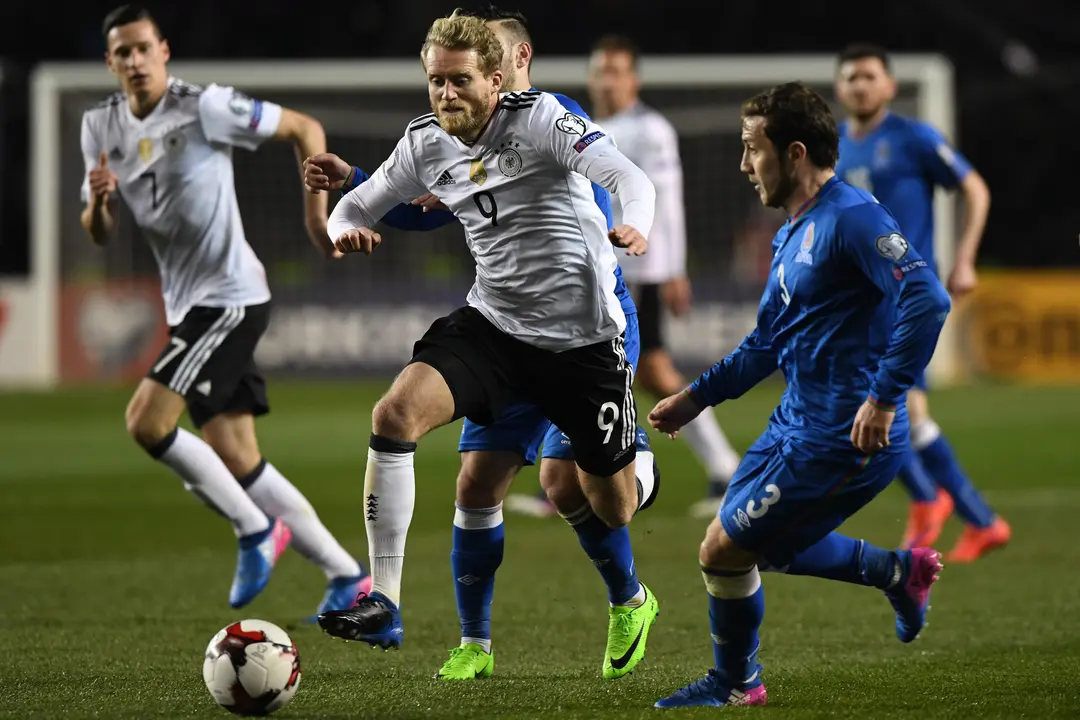 Andr&eacute; Schurrle, delantero de Alemania