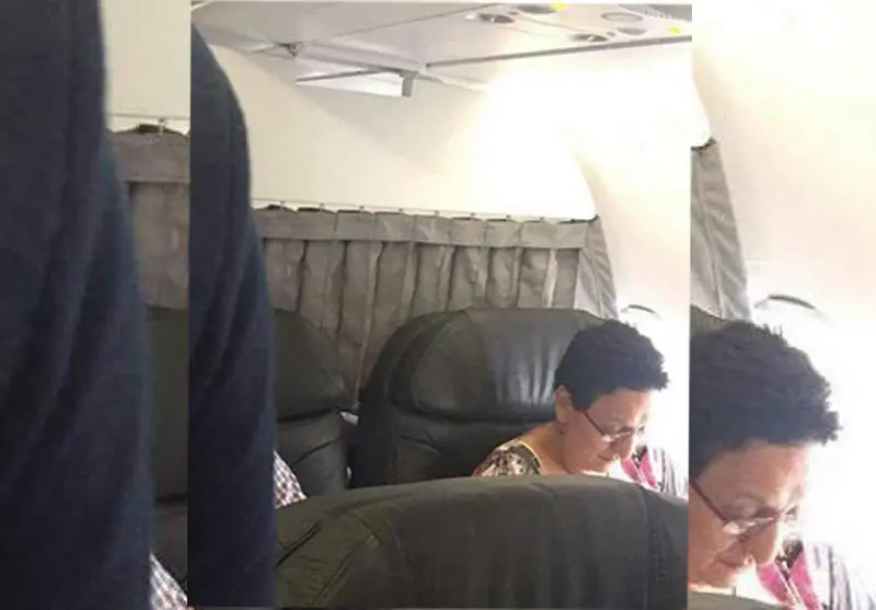 Lorena pe&ntilde;a en vuelo ejecutivo