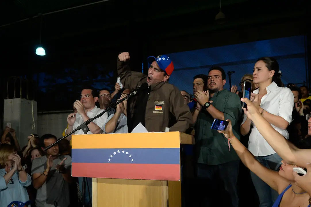 Henrique Capriles, l&iacute;der de la oposici&oacute;n de Venezuela
