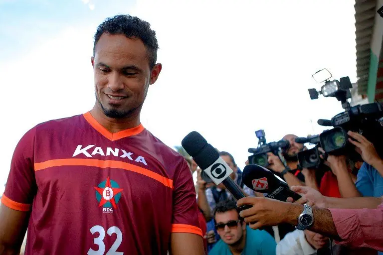 Bruno Fernandes, portero brasile&ntilde;o acusado de feminicidio.