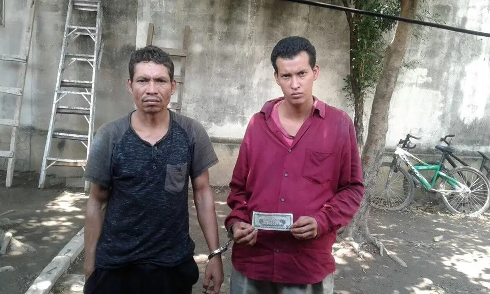 Detenidos por falsificaci&oacute;n de moneda en San Vicente.