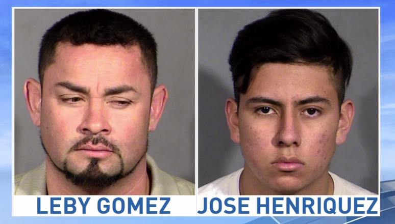Leby Gomez y Jos&eacute; Henr&iacute;quez