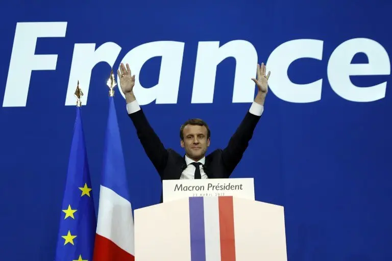 Emmanuel Macron, presidente electo de Francia