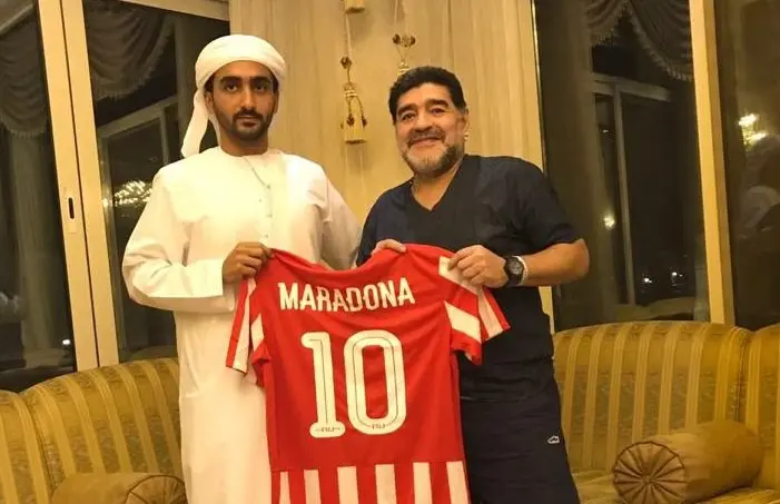 Diego Maradona ser&aacute; entrenador de un equipo se segunda divisi&oacute;n de Emiratos &Aacute;rabes