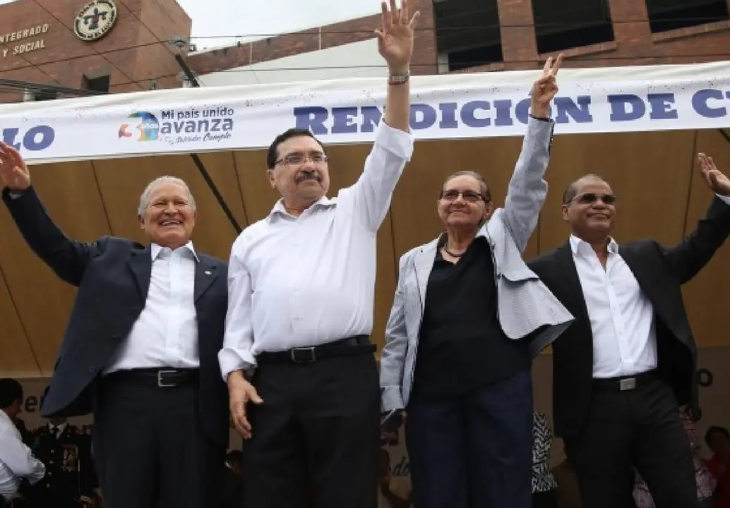 Salvador S&aacute;nchez Cer&eacute;n, Medardo Gonz&aacute;lez, Norma Guevara, &Oacute;scar Ortiz