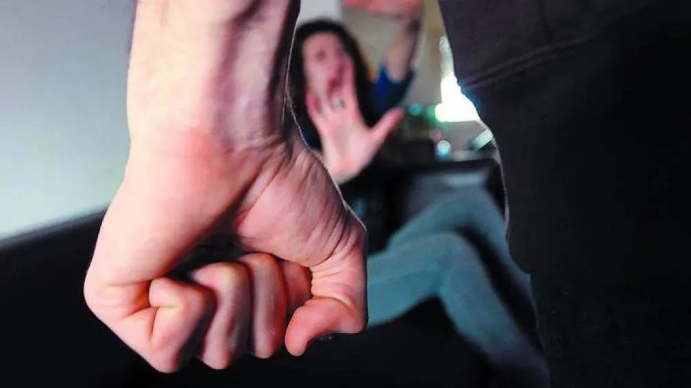 foto de violencia contra la mujer