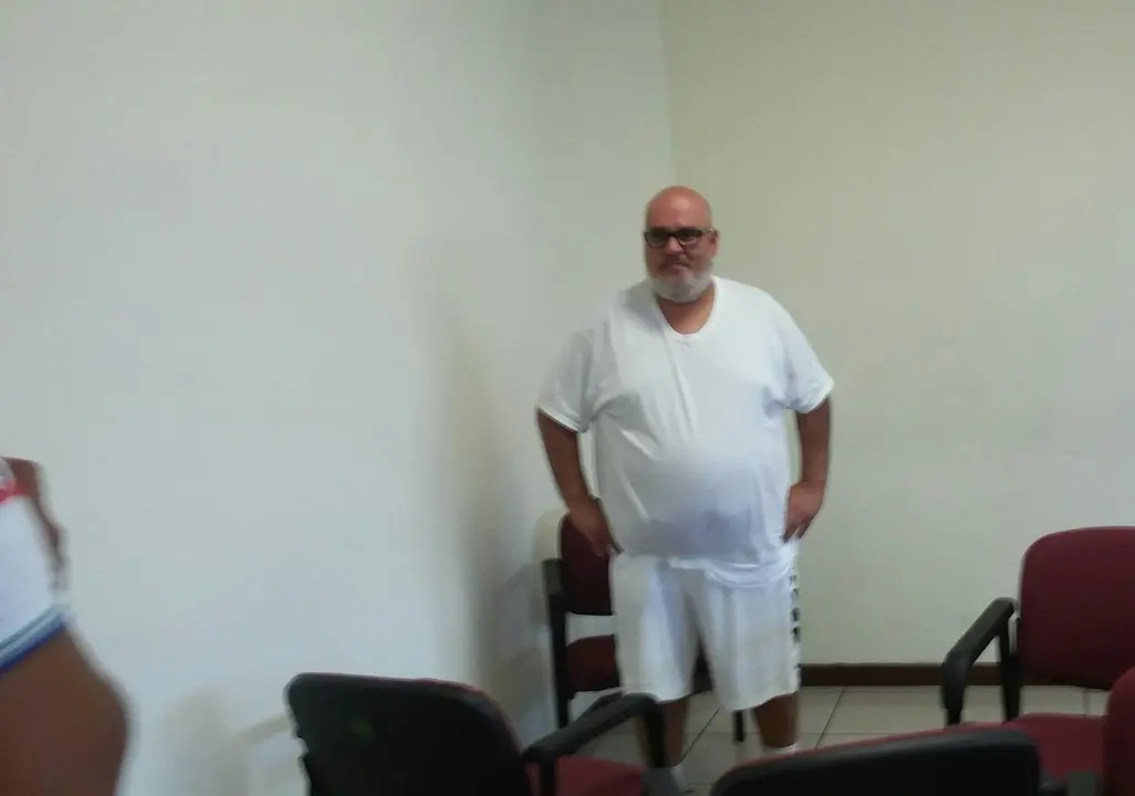 Gordo Max en audiencia del 14 de julio