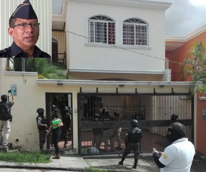 Captura de jefe policial en Honduras