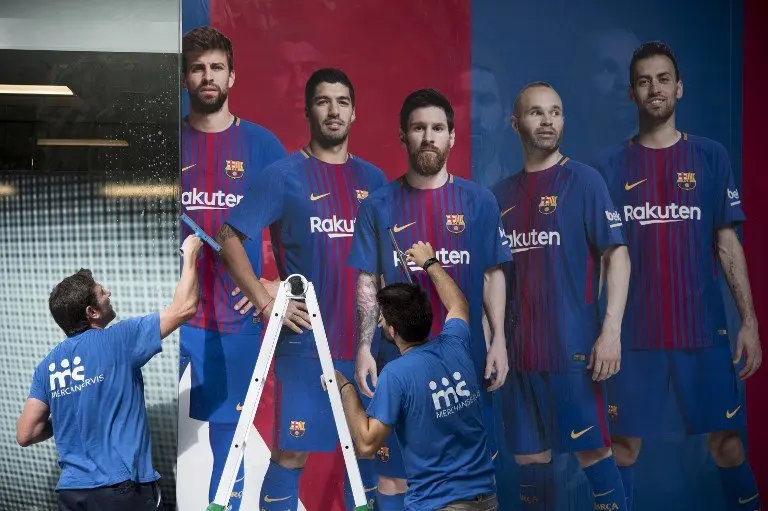 El Barcelona elimin&oacute; la imagen de Neymar