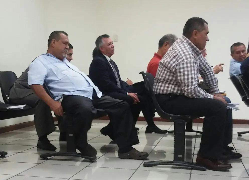 Ra&uacute;l Mijango durante audiencia