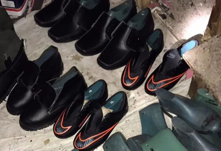 Allanamiento en zapateria